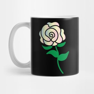 Rainbow Rose Mug